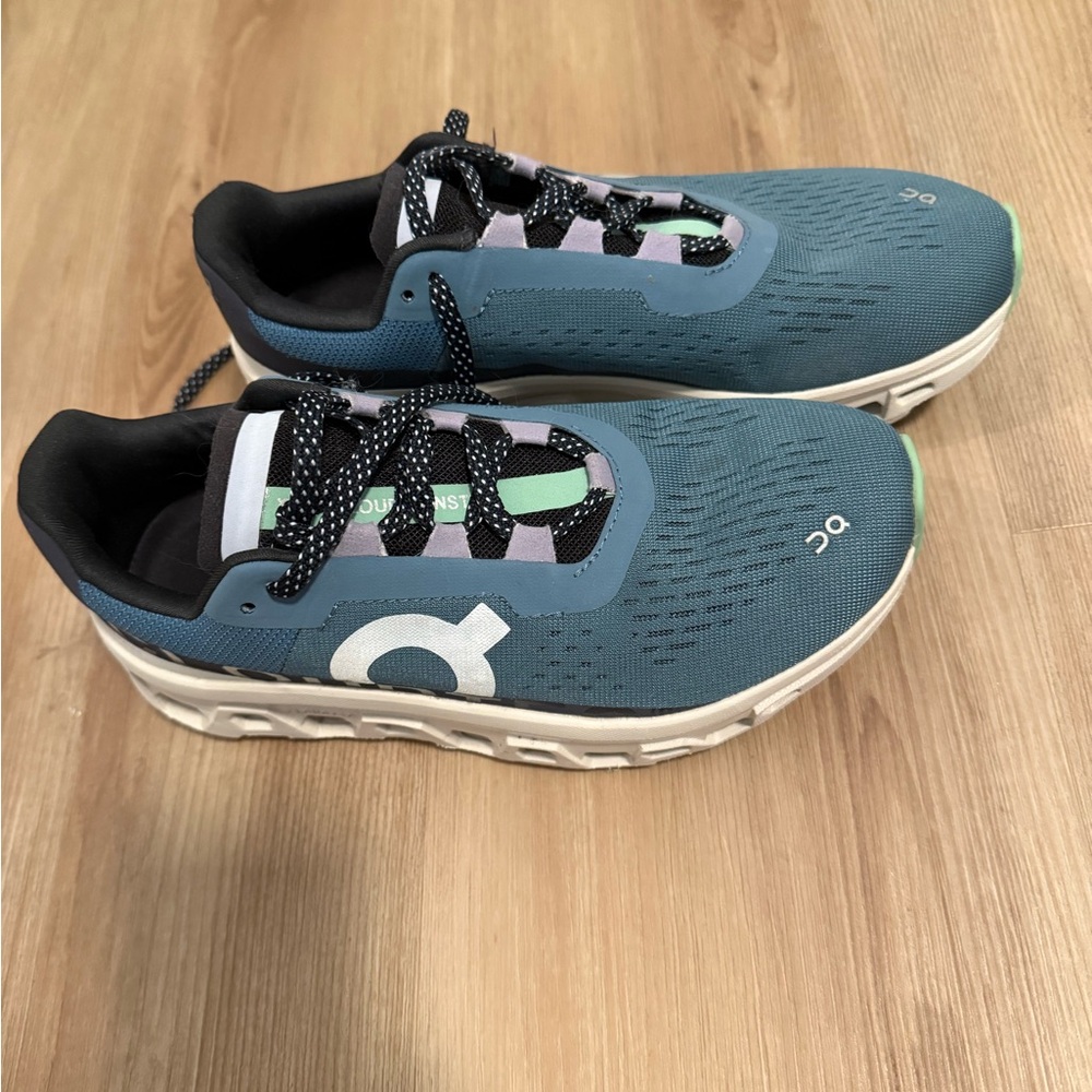On Running Blue Athletic Shoes